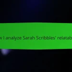 How I analyze Sarah Scribbles’ relatability