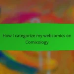 How I categorize my webcomics on Comixology