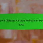 How I Digitized Vintage Webcomics from 2000