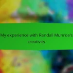 My experience with Randall Munroe’s creativity