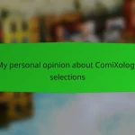 My personal opinion about ComiXology selections